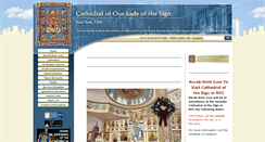 Desktop Screenshot of en.nycathedralofsign.org